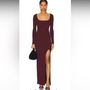 Good American Stretch Rib Maxi
